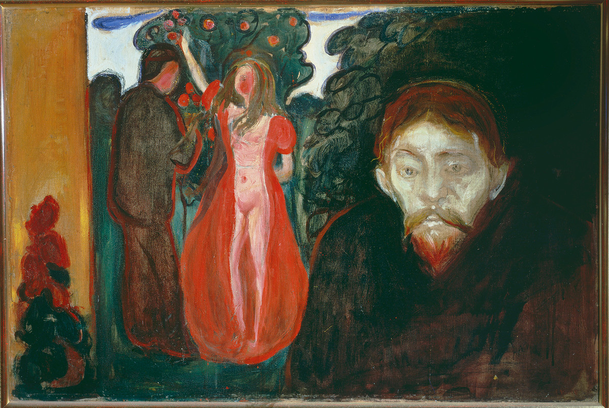 Edvard Munch "Eifersucht"  