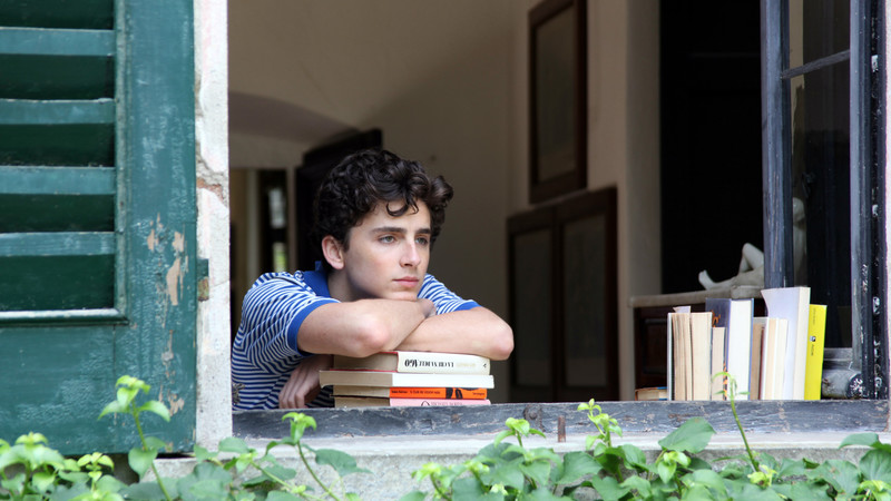 Timothée Chalamet als Elio in Call me by your name 