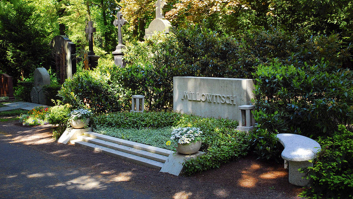 Grab von Willy Millowitsch auf dem Melaten Friedhof Köln 