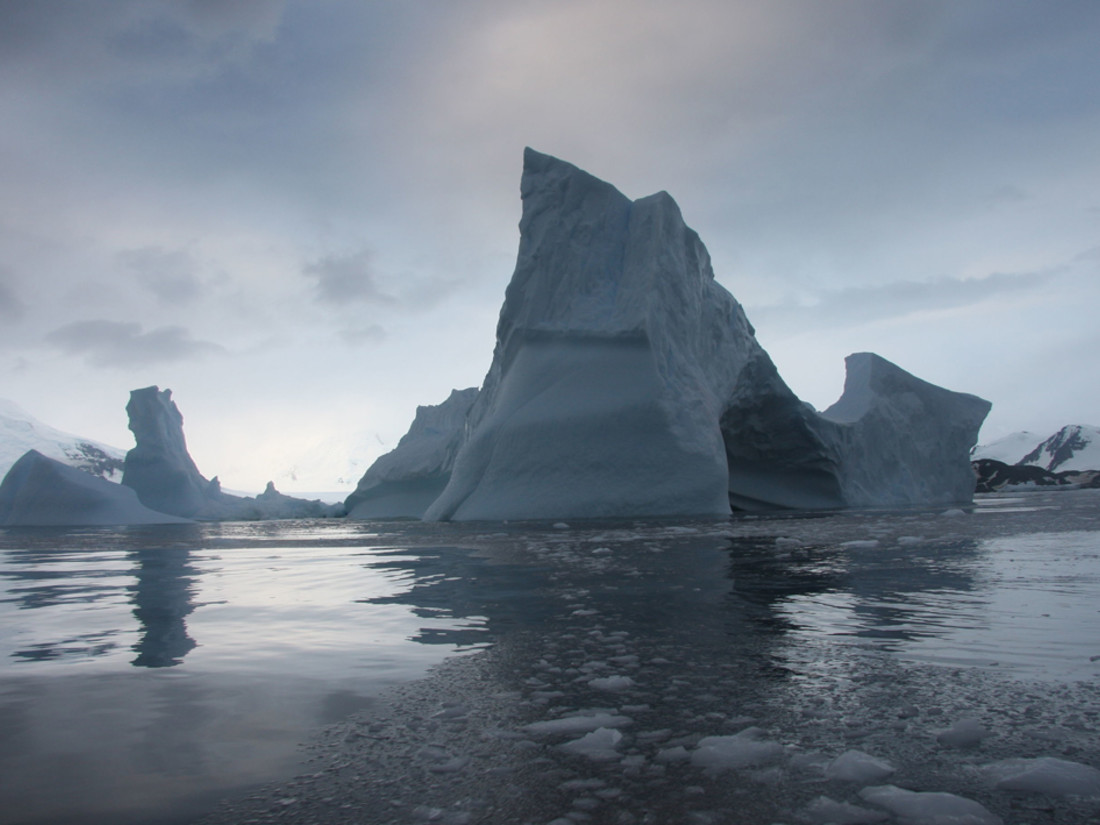 Eisschmelze in der Antarktis