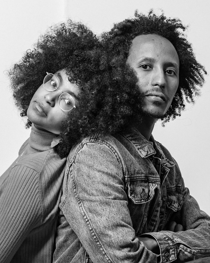Doppelportrait von Ayenachew Sarah Klamandt & Jiregna Tadese