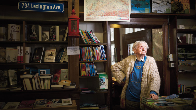 Helga Weyhe (geb.1922), ist Deutschlands älteste Buchhändlerin