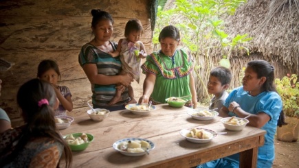Gute und günstige Ernährung für die ländliche Bevölkerung in Panama.