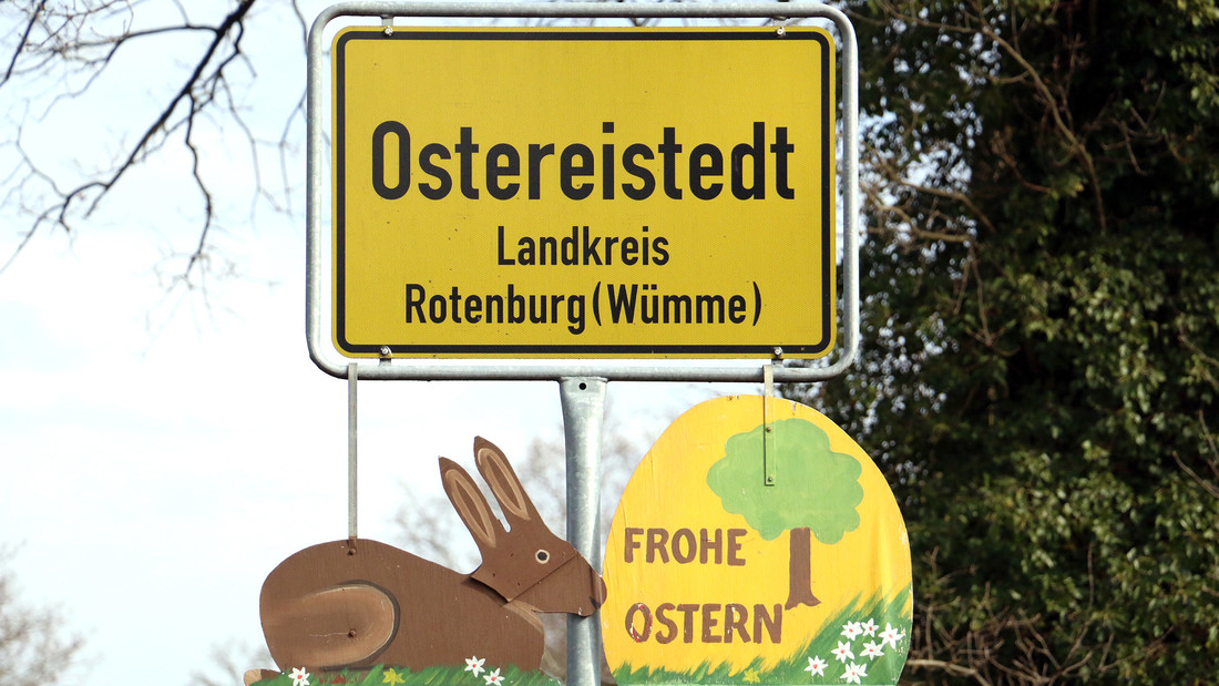 Ortsschild von Ostereistedt