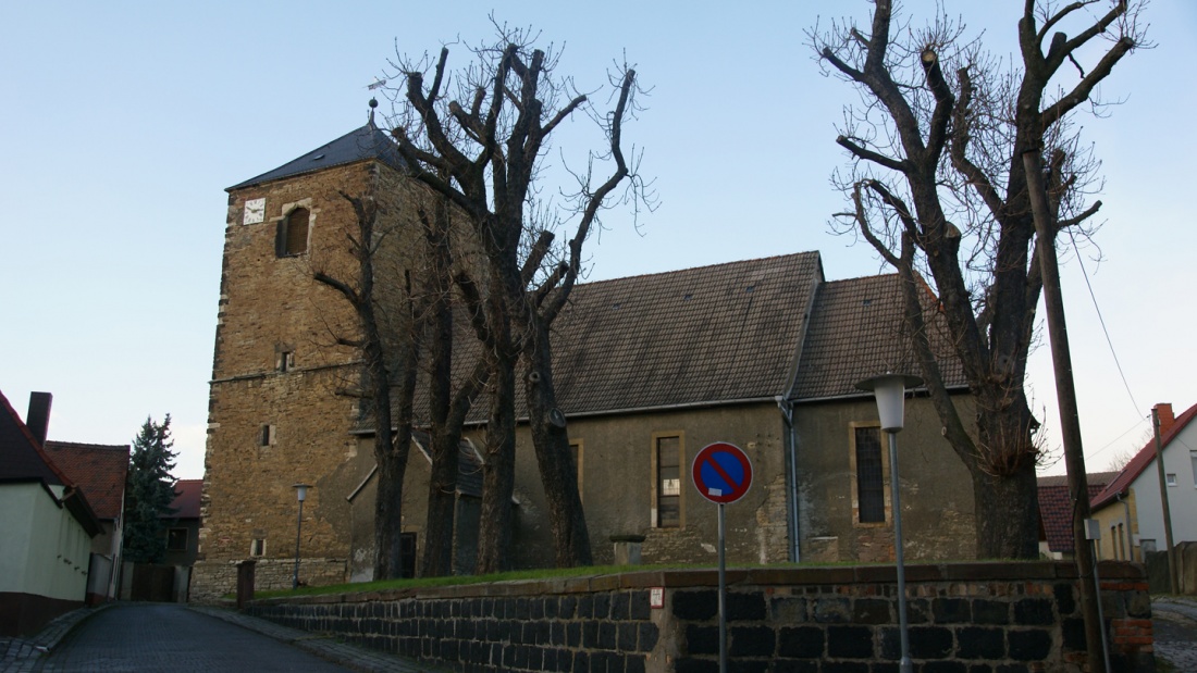 Die evangelische Kirche St. Stephanus in Helbra wurde renoviert mit Lotto Geldern.