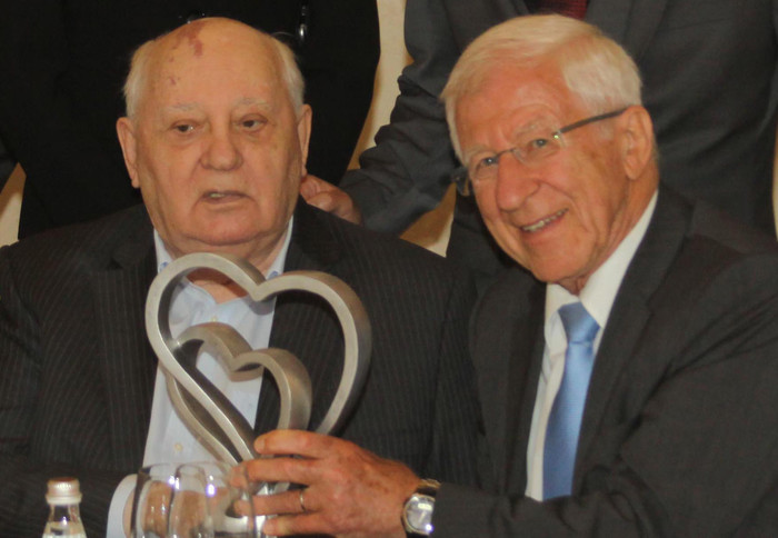 Michail Gorbatschow und Franz Alt in Moskau