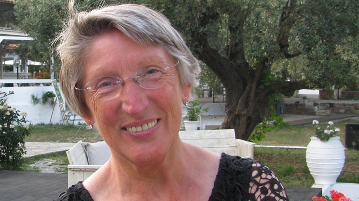 Ulrike Weber ist die von der EKD beauftragte Pfarrerin der Evangelischen Kirche deutscher Sprache in Thessaloniki.