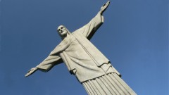 Chistus-Statue auf dem Zuckerhut in Rio de Janeiro
