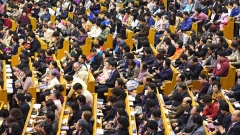 Gottesdienst in der Yoido Full Gospel Church in der südkoreanischen Hauptstadt Seoul.
