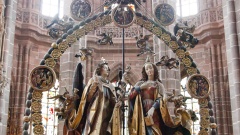 Darstellung von Kunstwerk in Nürnberger Kirche