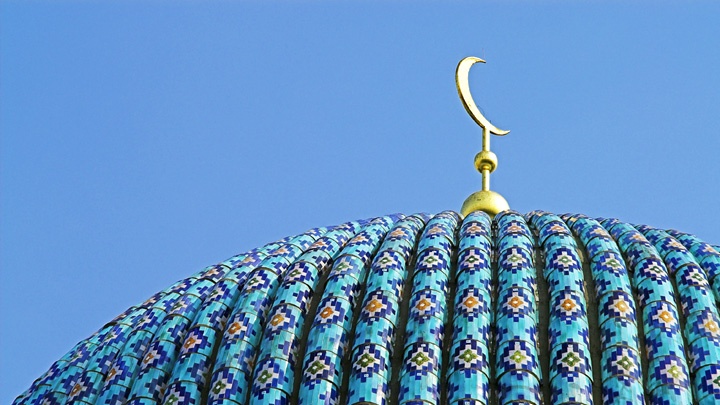 Kuppel einer Moschee.