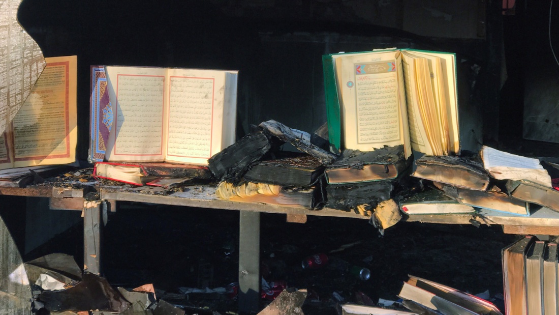  Brandanschlag auf Moscheeverein
