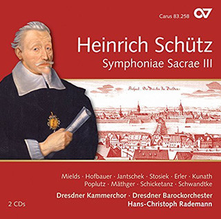 Cover "Symphoniae Sacrae III" von Henrich Schütz 