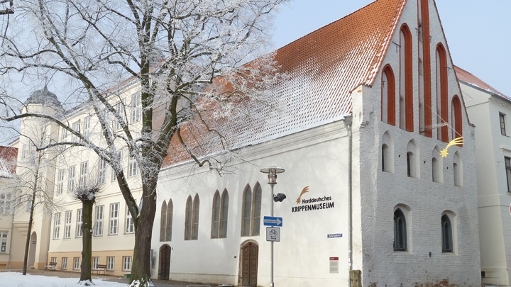 Aussenansicht des Krippenmuseums in Güstrow
