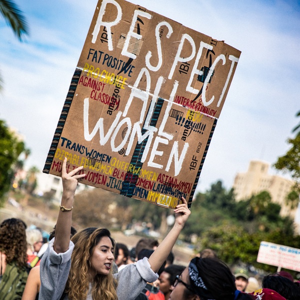 Frauen fordern Respekt