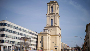 Die Potsdamer Garnisionskirche.