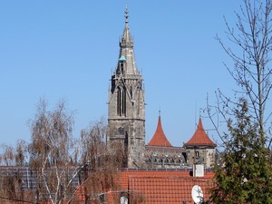 Hier predigte Matthäus Alber: Marienkirche in Reutlingen 