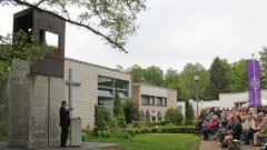 Einweihnungsgottesdienst der Friedensglocke in Mainz