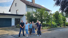  Ulli SchneeweiÃ, Beate Heinert, Christine Lindsiepe, Kurt Schindler, Peter Dienst und Jürgen Reitenspies