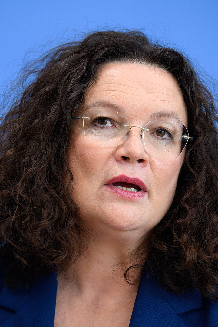 Portrait von Andrea Nahles