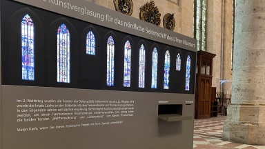 Neue Kirchenfenster im Ulmer Münster geplant