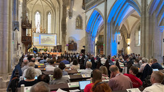 Gottesdienst in Marien-Kathedrale in Sibiu 