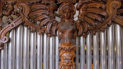 Detail der Sauer-Orgel im Berliner Dom