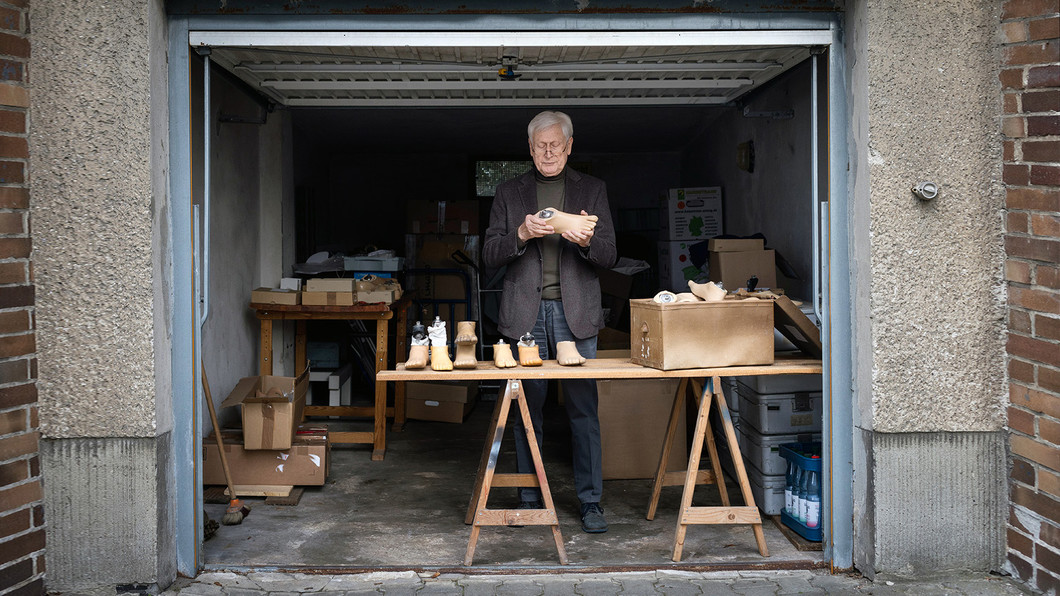 In der Garage des Berliners Karl Dittmer wird alles gesammelt – in säuberlich beschrifteten Kartons
