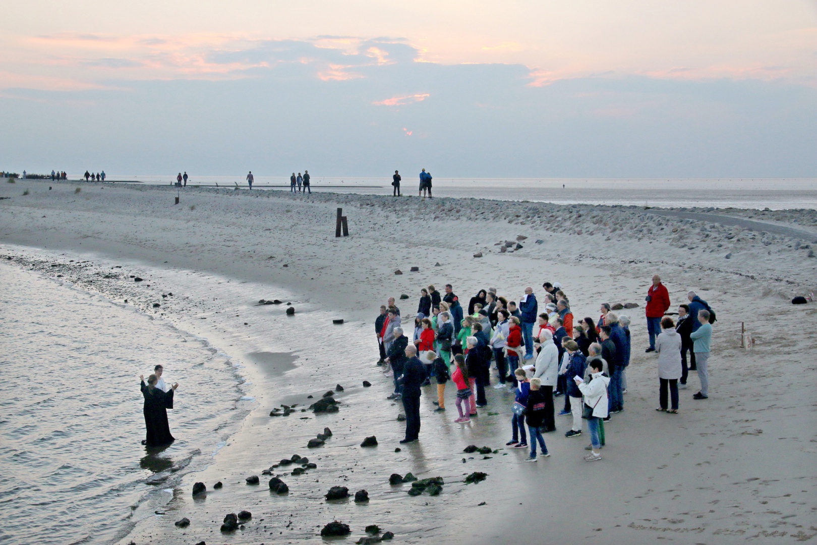 Taufen im Wattenmeer