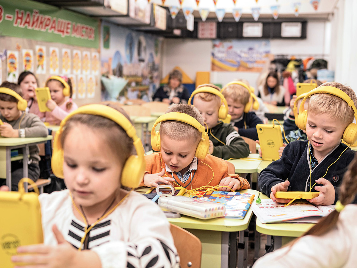 Die unterirdischen Schulen von Charkiw