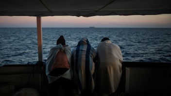 Flüchtlinge im Mittelmeer