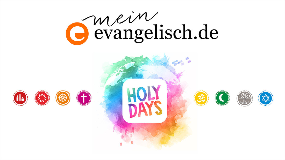 mein-evangelisch.de und HolyDays Logos