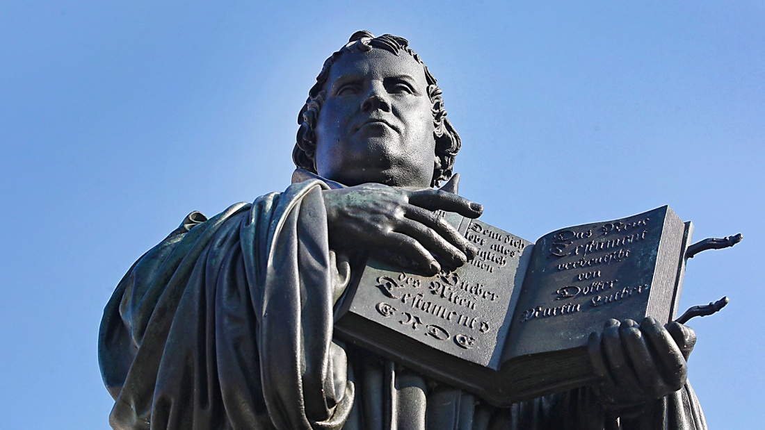 Statue von Martin Luther