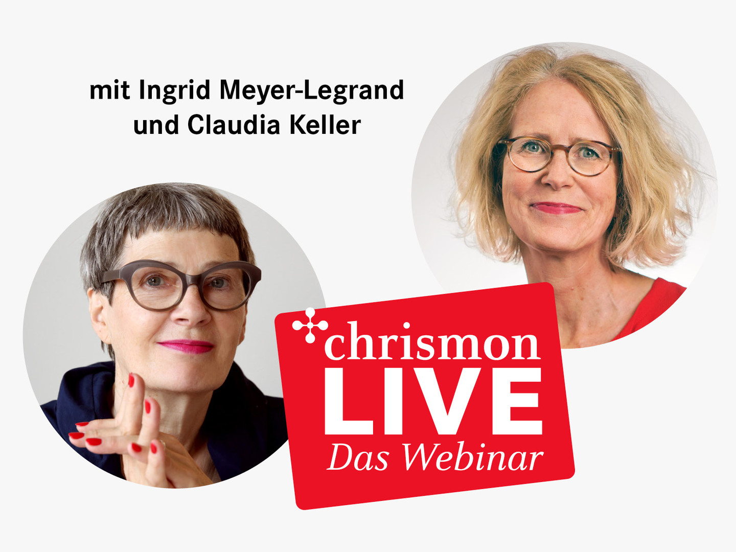 Webinar "Woher komme ich? Mit Ingrid Meyer-Legrand und Claudia Keller