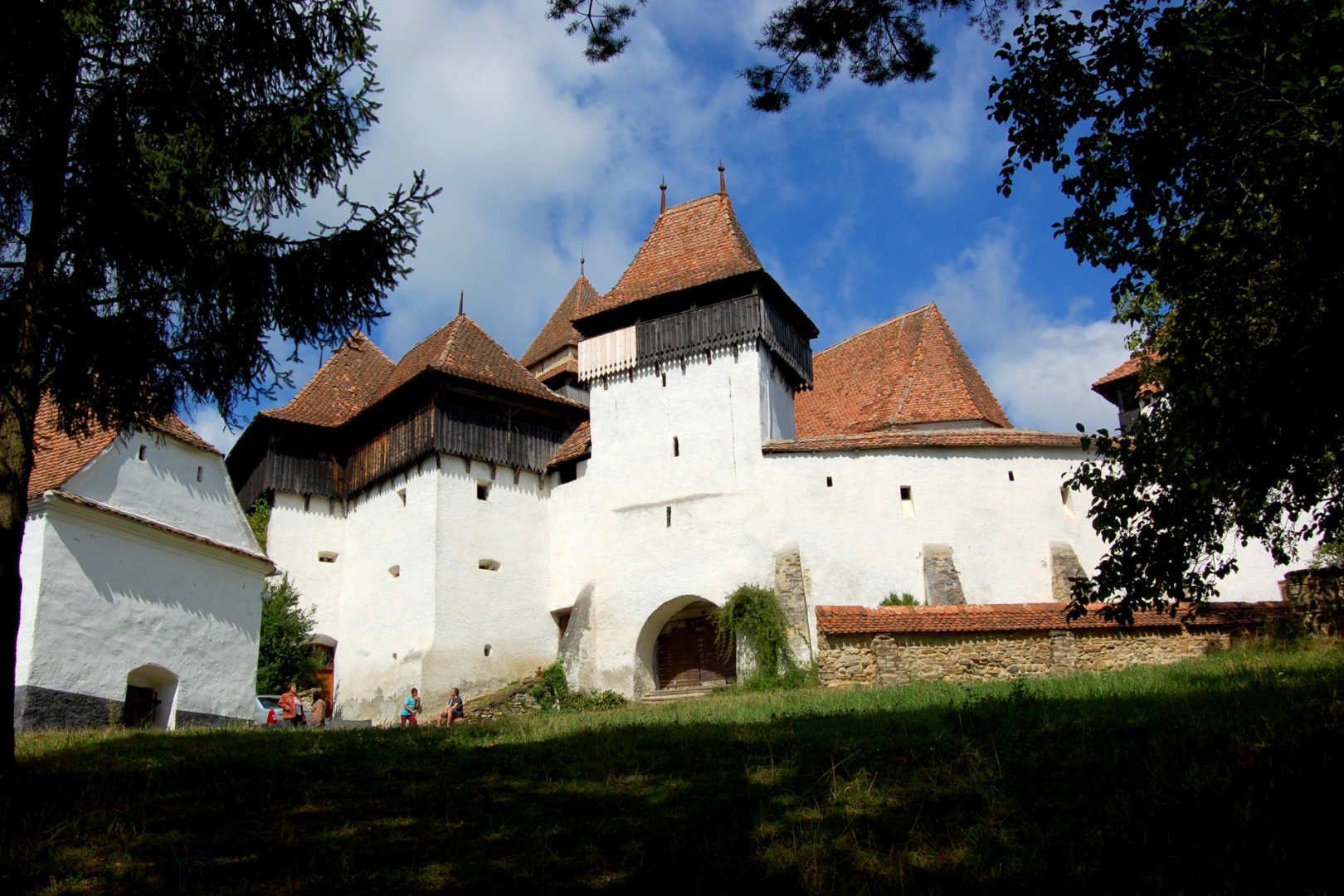 Kirchenburg in Deutsch-Weißkirch