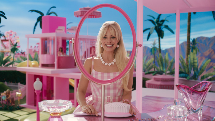 Margot Robbie als Barbie. Der Film startet am 20. Juli in den deutschen Kinos. 