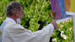 Open-Air-Segnungsgottesdienst für Homosexuelle