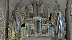 Die historische Scherer-Bünting-Orgel der Stadtkirche in Mölln