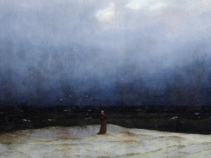 Caspar David Friedrich: "Mönch am Meer" (1808-1810)