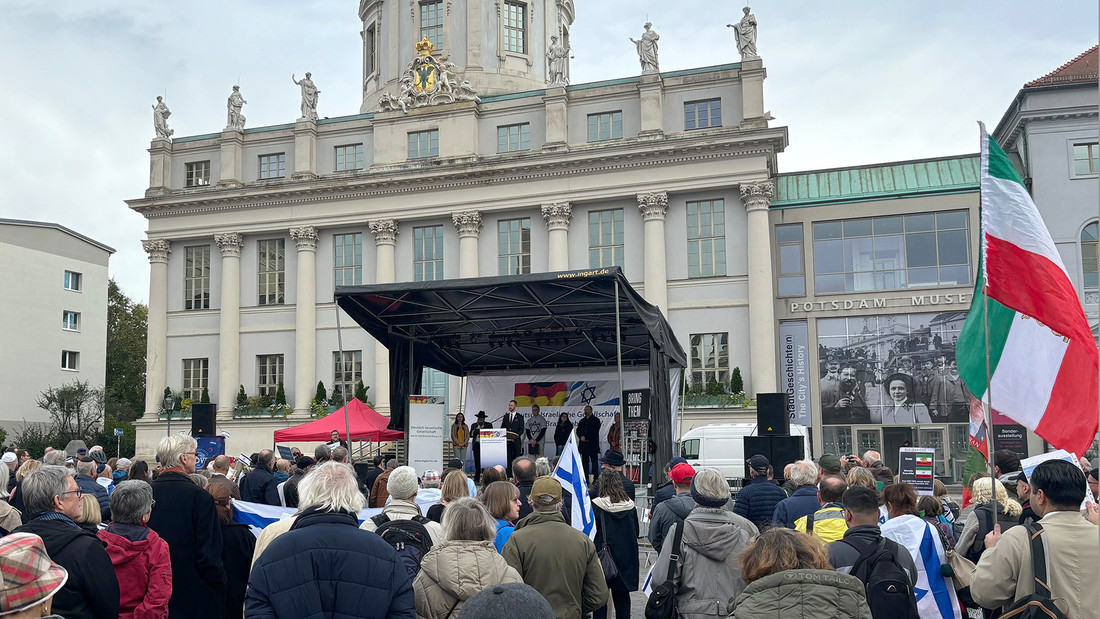 Gedenken der Deutsch-Israelischen Gesellschaft in Potsdam