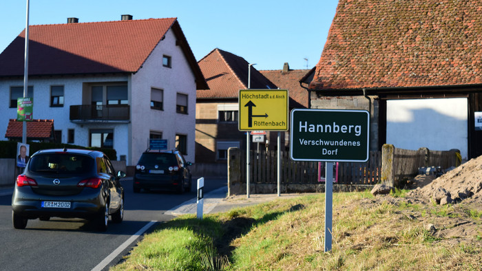 Auch Hannberg wurde während des Stellungskrieges im Ersten Weltkrieg in Frankreich zerstört und nicht wieder aufgebaut