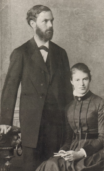 Fritz und Anna Barth-Sartorius, 1884 