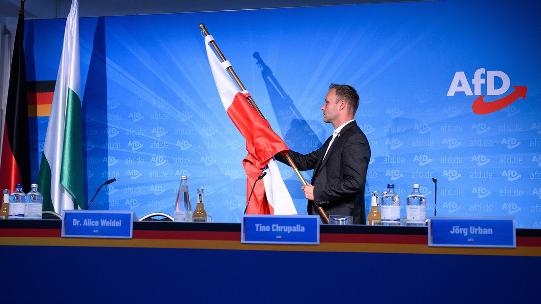 Pressekonferenz in der AfD