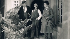 Stan Laurel und Oliver Hardy im Weihnachtsfilm "Big Business"von 1929
