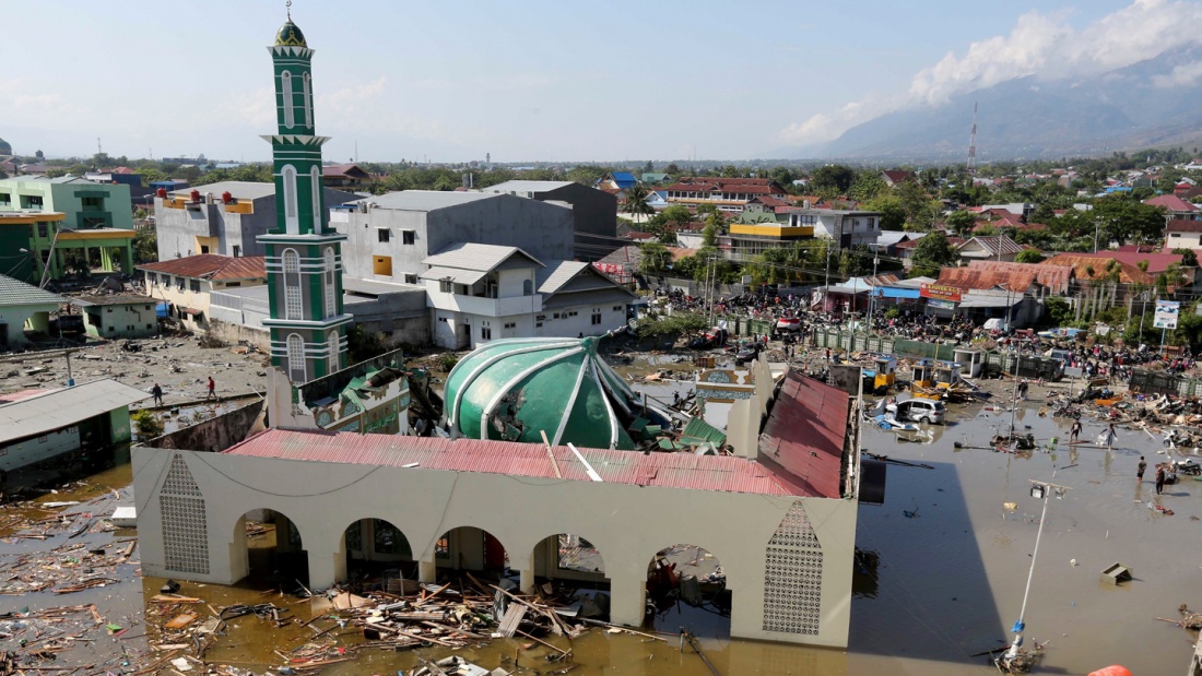 Verheernd ist die Zerstörung nach den Erdbeben und dem Tsunami in Palu in Zentral-Sulawesi. 