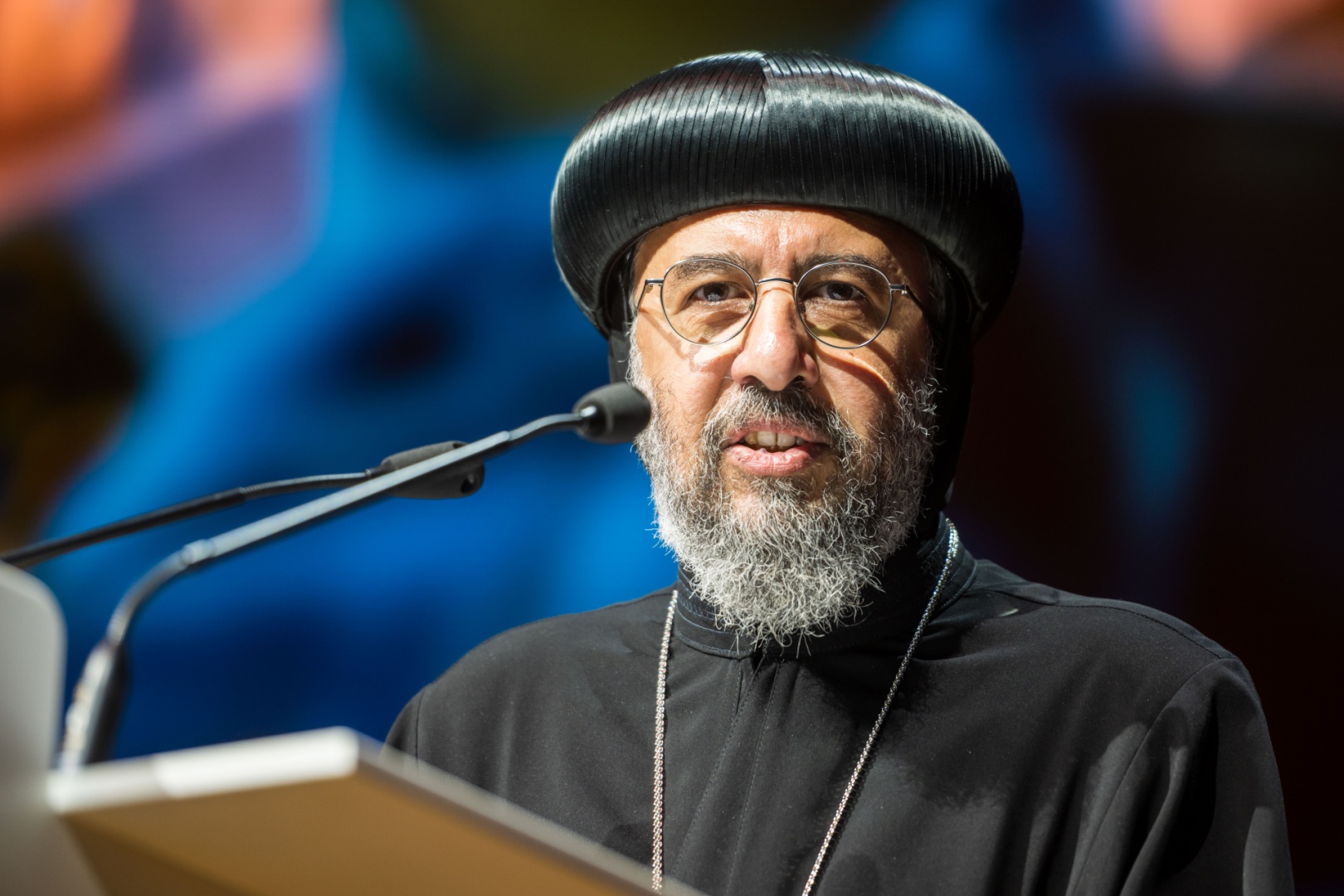 Bischof der koptisch-orthodoxen Kirche Anba Angaelos auf dem ÖRK