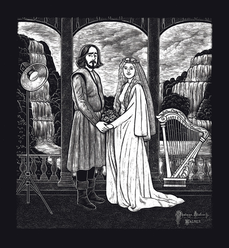 Illustration Paargespräche - Tristan und Isolde 