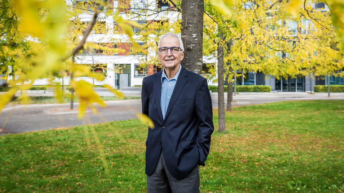 Klaus Töpfer 2020 im Münchner Arnulfpark