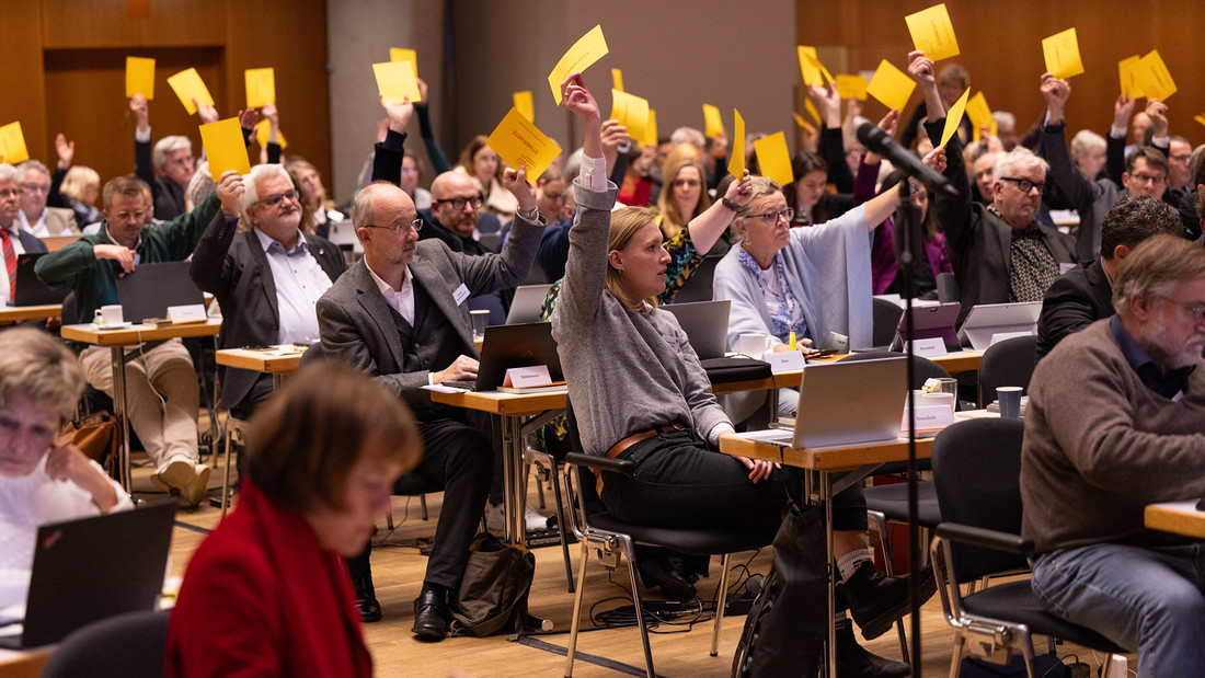 Abstimmung EKD-Synode 2023 vertagt