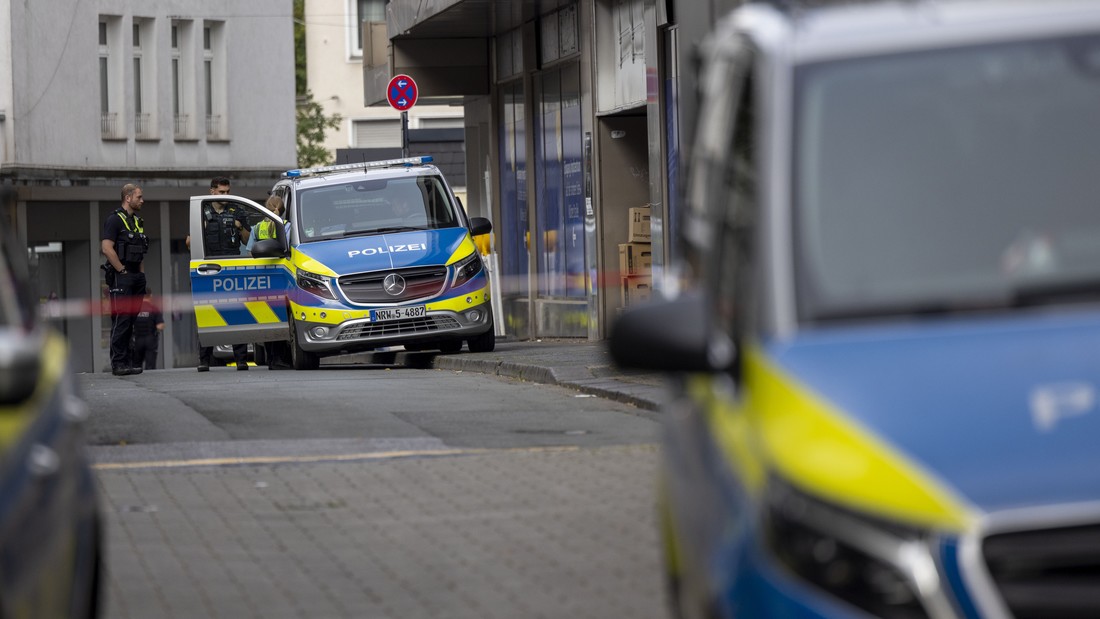 Polizeiautos in Solingen